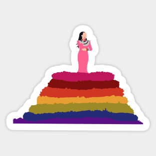 Katy Vegas Sticker